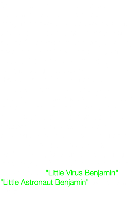 Born under the sign of aquarius, Benjamin Blake is a talented and imaginative e-book / audio-book author who specializes in creating engaging stories for children. With a playful writing style and a love for all things silly and absurd, Benjamin's books are sure to delight young readers and their families. His stories are filled with colorful characters, exciting adventures, and meaningful life lessons that children can relate to. Benjamin has a passion for inspiring children to read and to think creatively, and he is dedicated to creating books that will be treasured by families for generations to come. If you're looking for a fun and engaging read for your child, look no further than the stories of "Little Virus Benjamin" and "Little Astronaut Benjamin" by Benjamin Blake. 